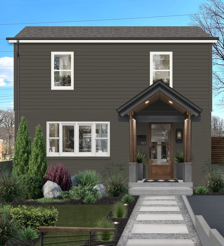 Window Trim and Siding Color Combinations - brick\u0026batten, image size:928x1020