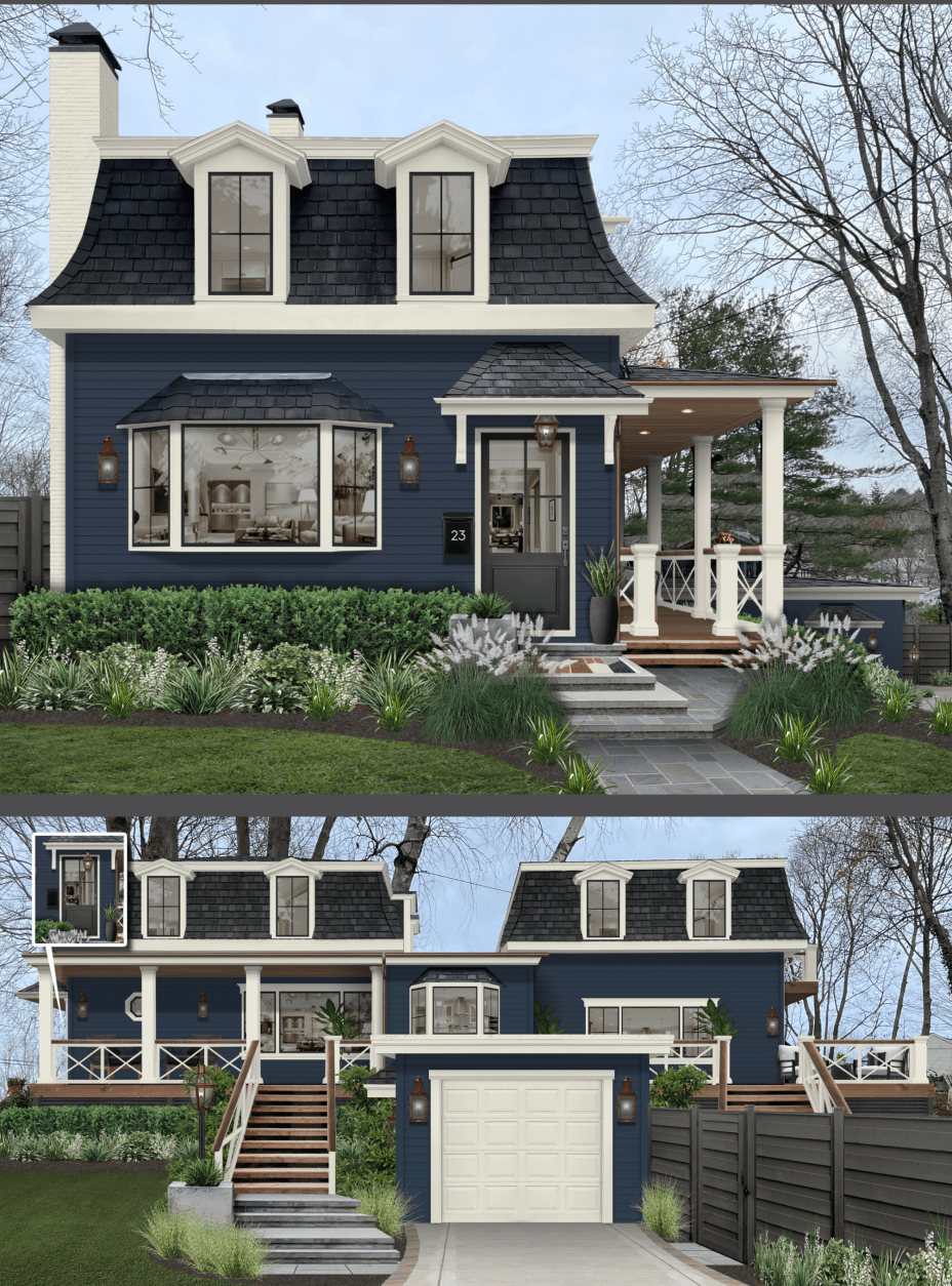 9 Side Porch Designs We Love - brick\u0026batten, image size:928x1254