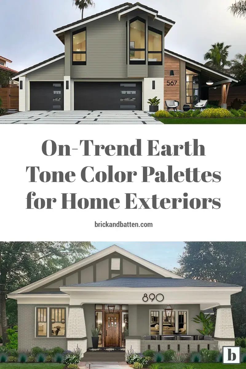 Ext Color Exterior Color Palettes Of Three