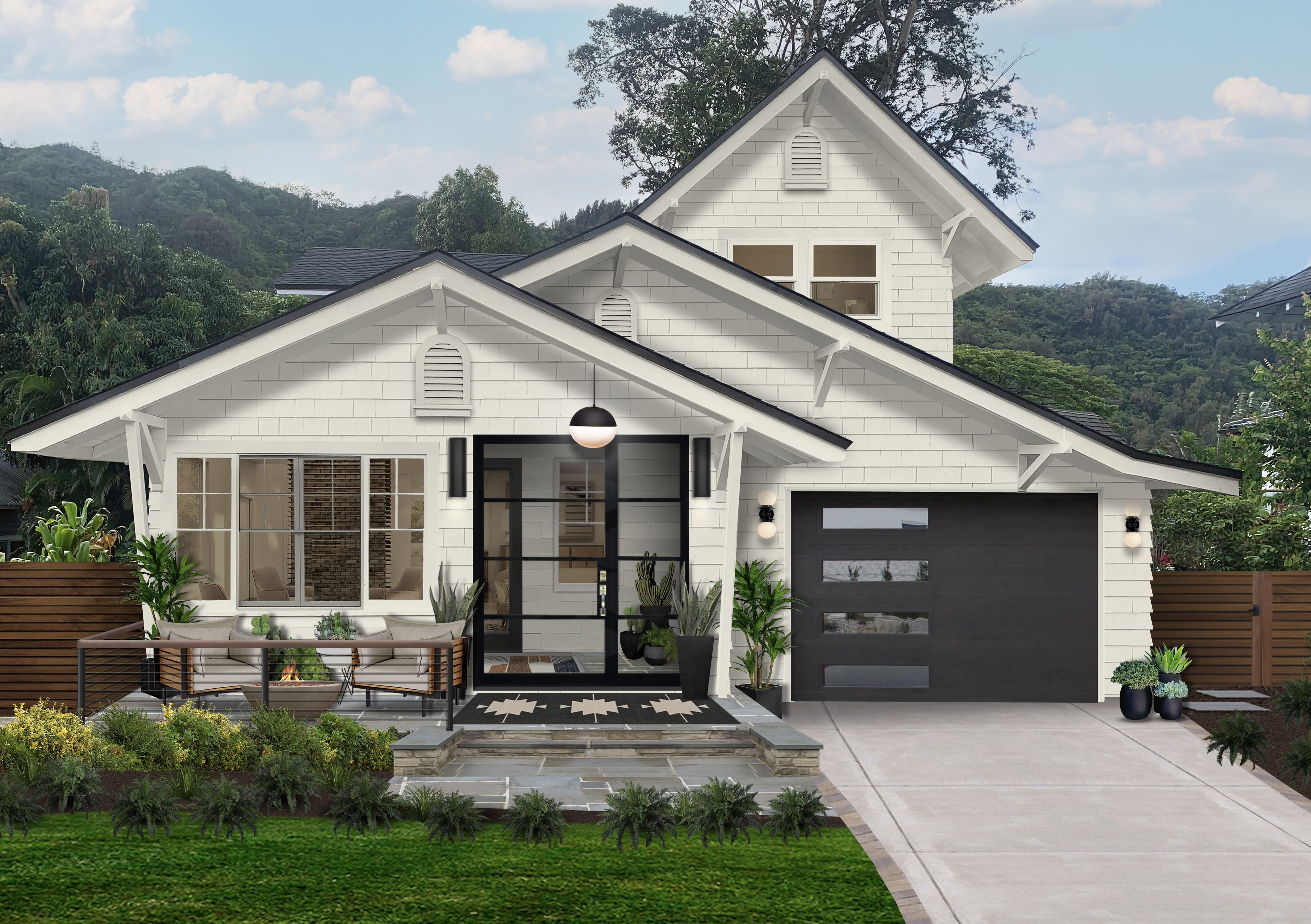 Dirty white color house Clearance