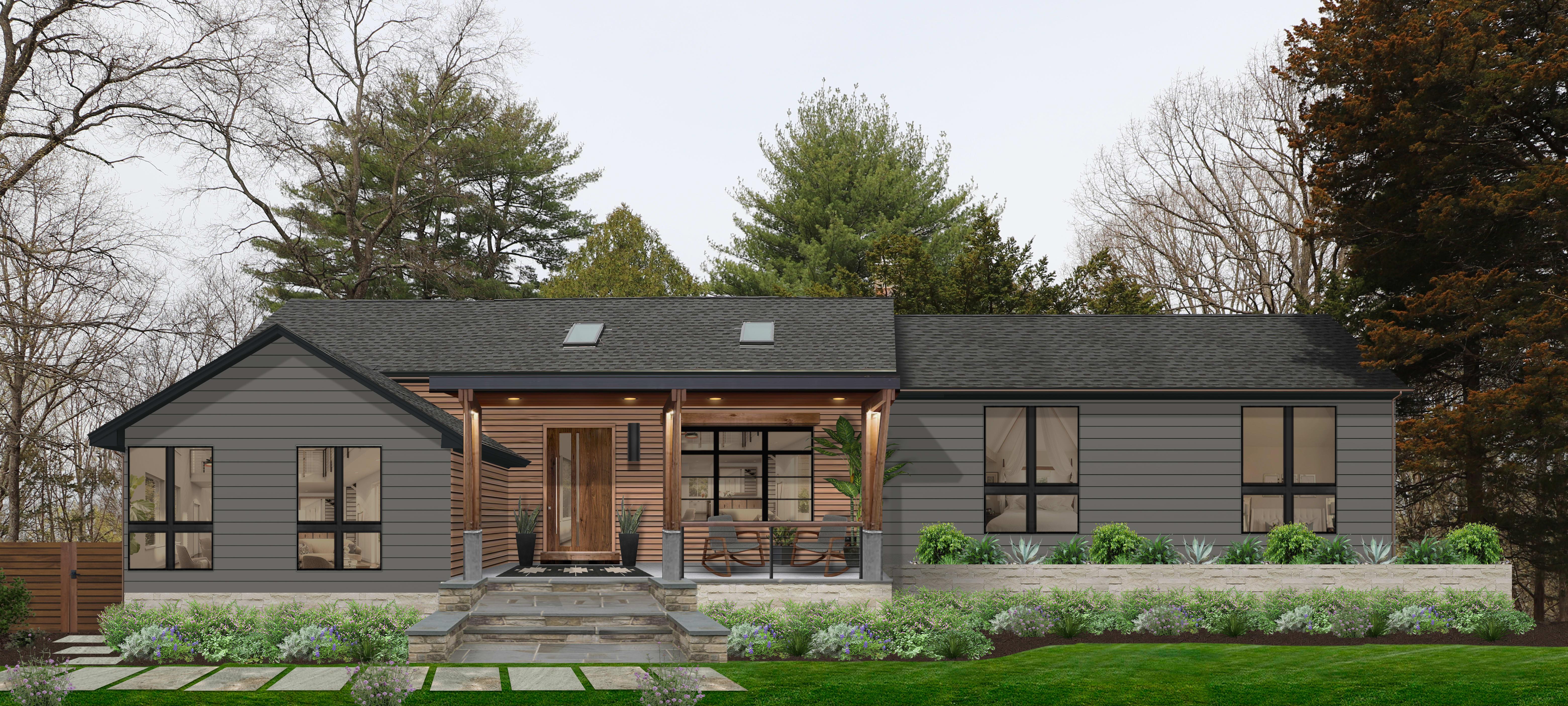 Modern Exterior Wood Siding & Cladding That We Love | brick&batten