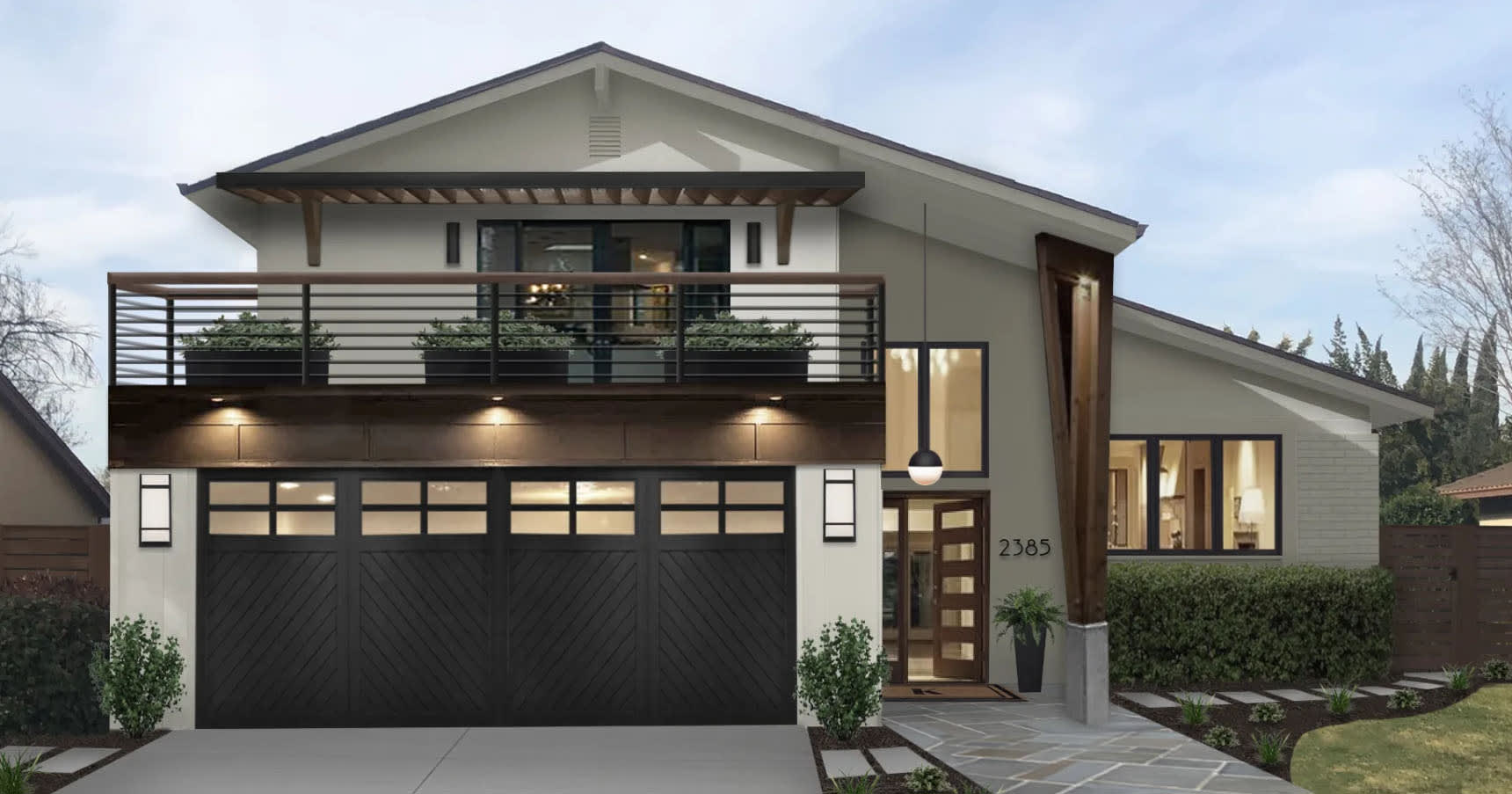 10 Balcony Railing Design Ideas brick&batten