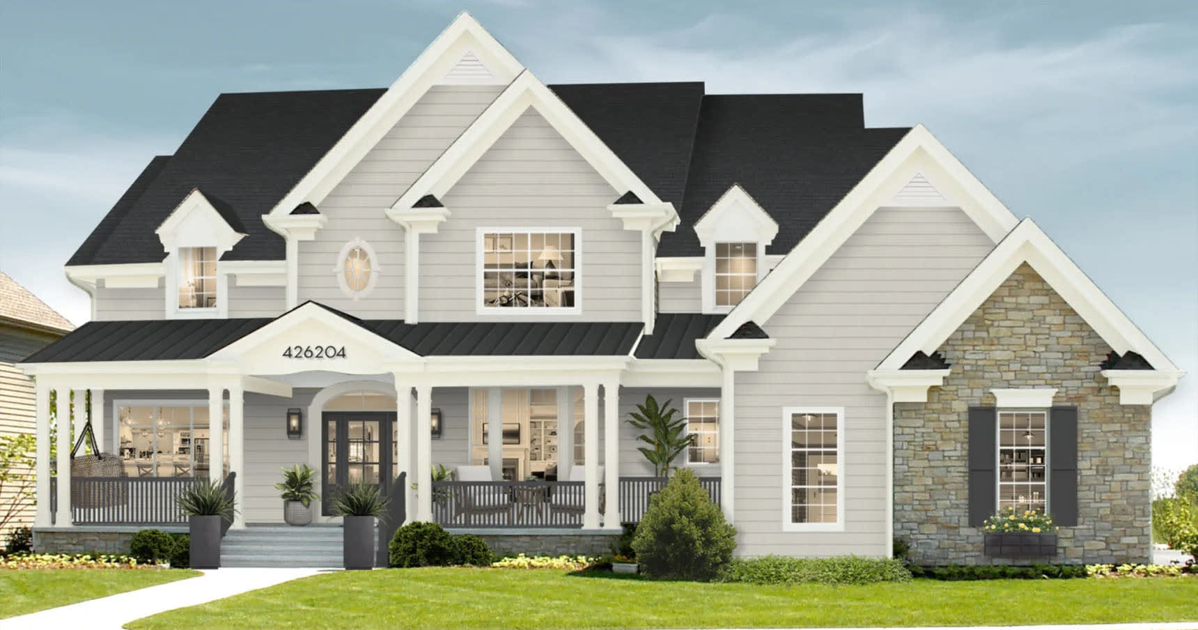 Our Review of Gray Owl by Benjamin Moore brick&batten