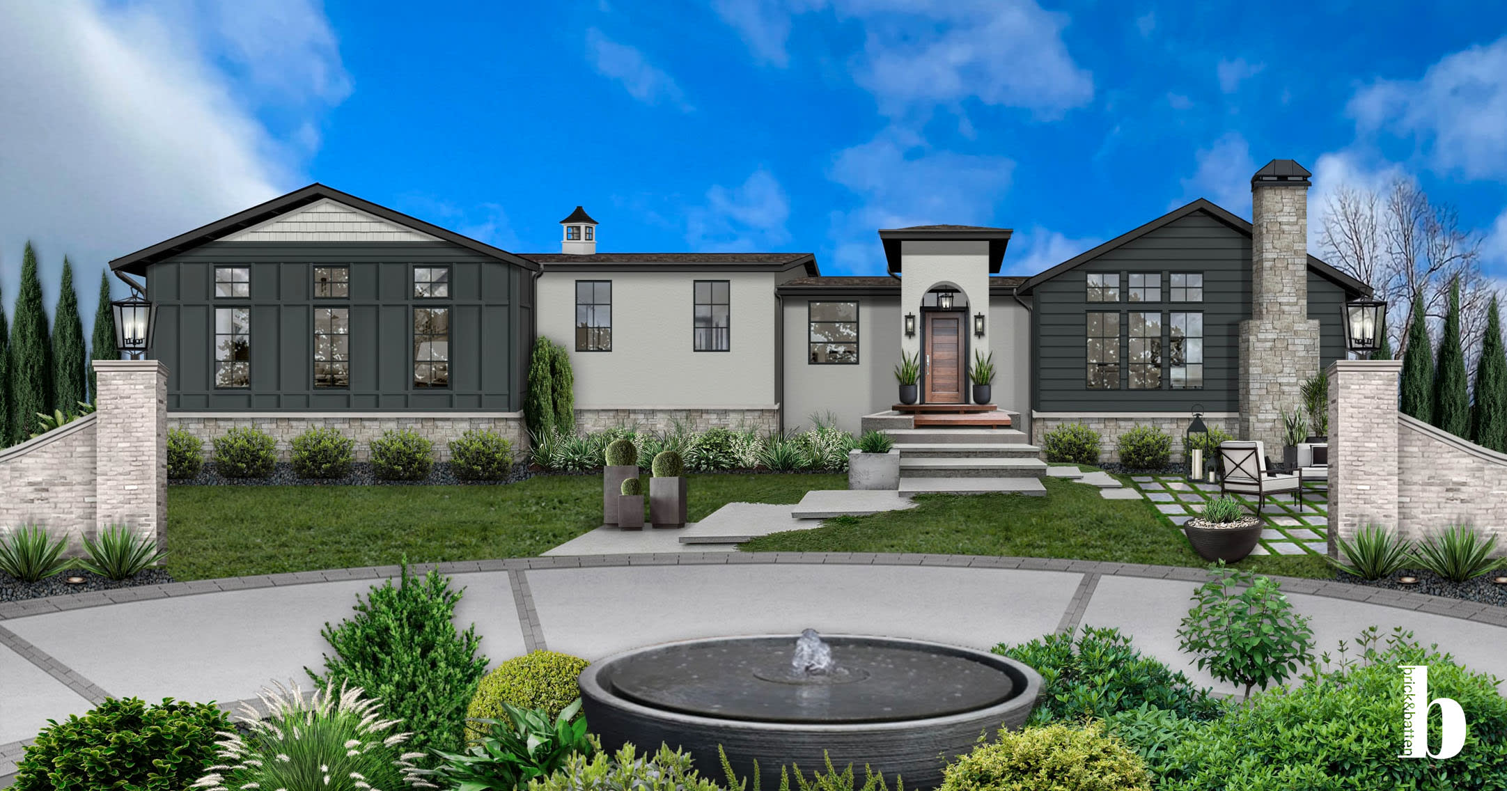 Embracing Your Circular Driveway Brick batten Embracing Your Circular Driveway Brick batten