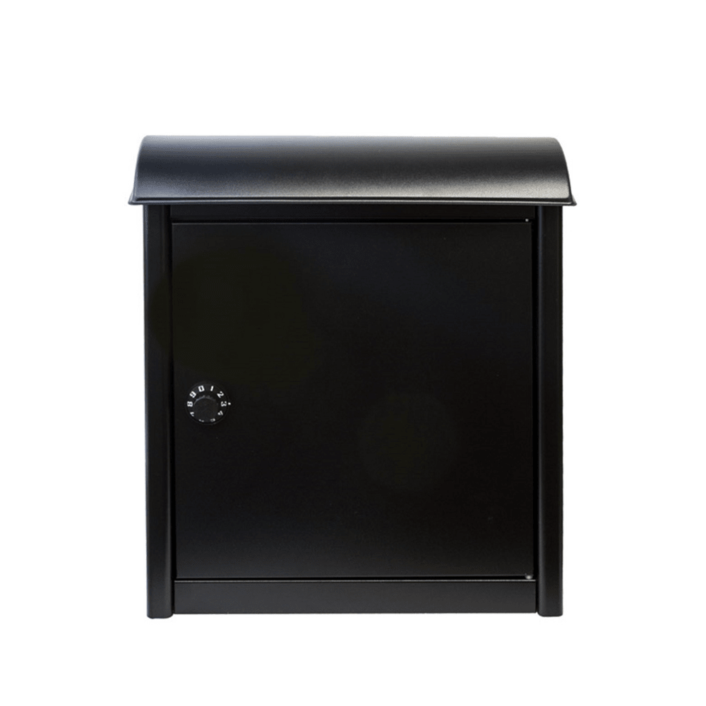 Mailbox Leece Top Loading Mailbox Black Frontera brick&batten