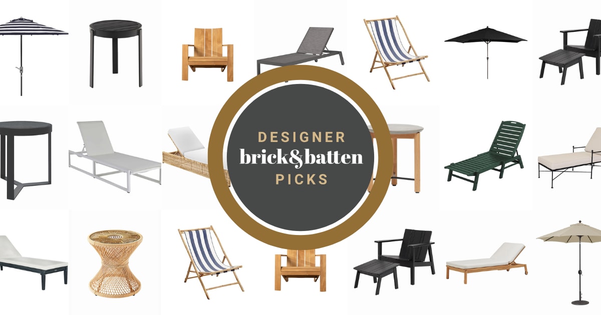 18 Pool Furniture Ideas Designer Picks brick batten
