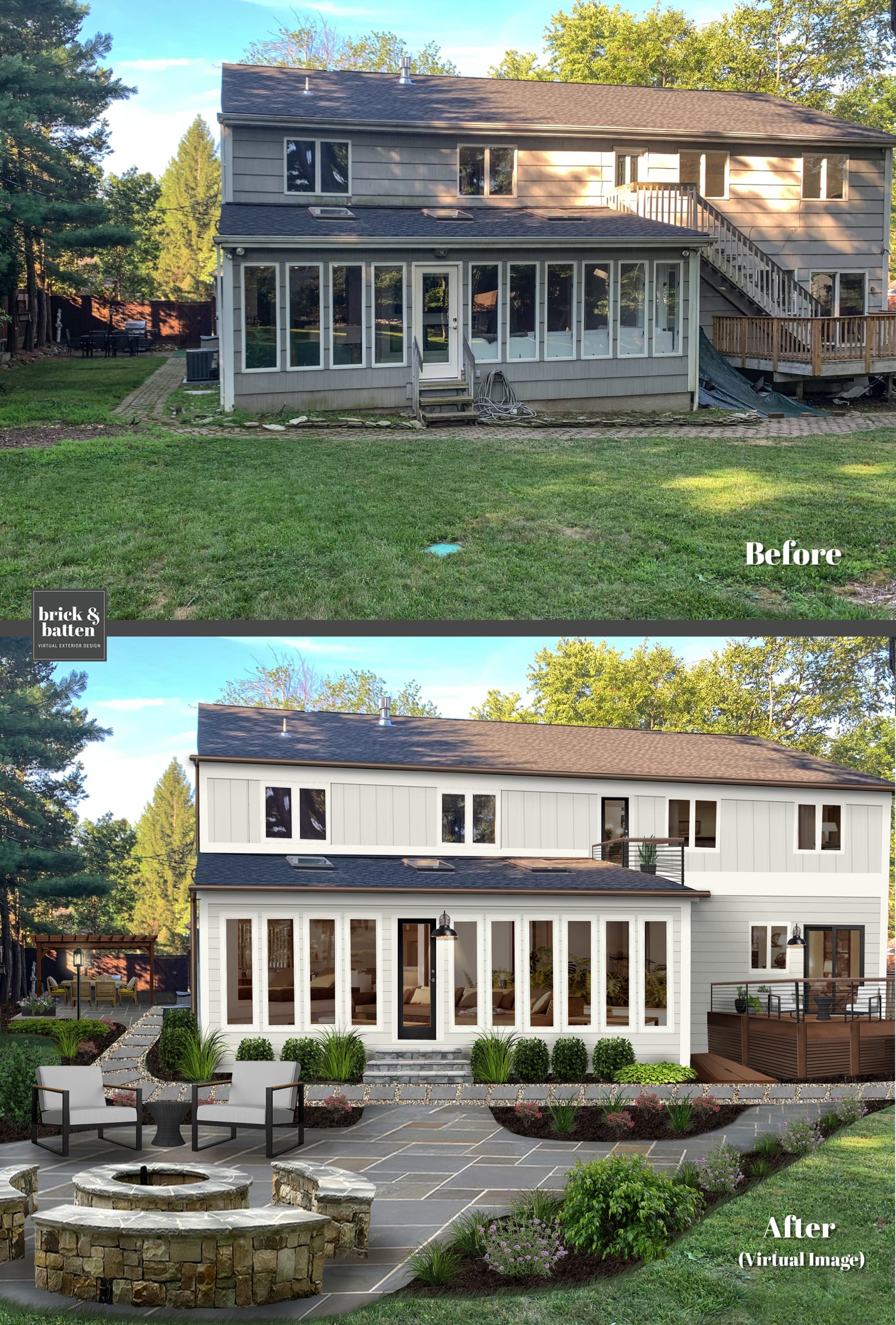 9 Lovely Exterior Design Ideas and Photos for the Back of Your Home