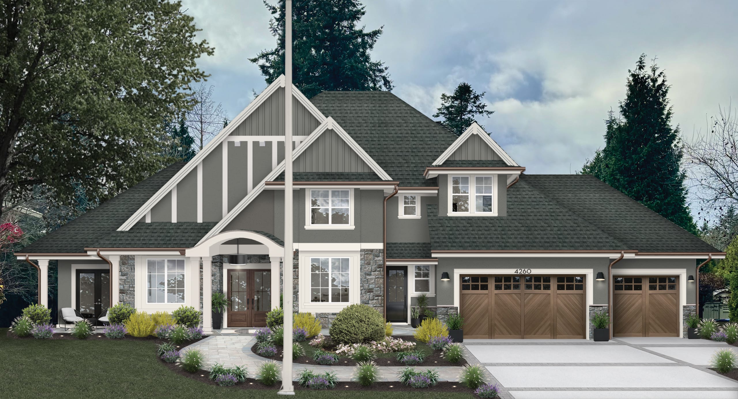 Modern home exterior design trend for 2025