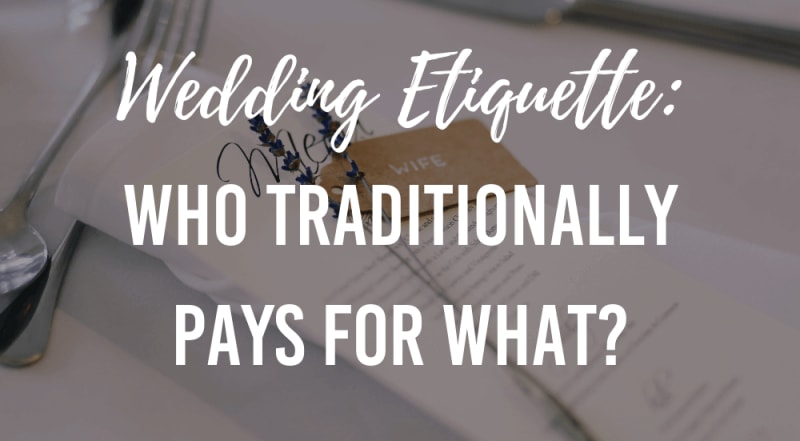 Top 20+ who pays for the wedding band 3 Wedding Etiquette: Who (Traditionally) Pays For What?
