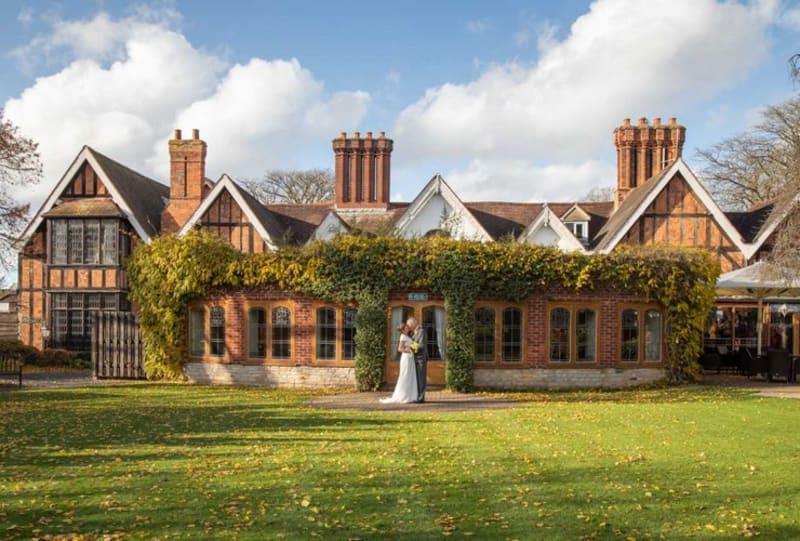 Ellingham Hall manor house on a sunny day