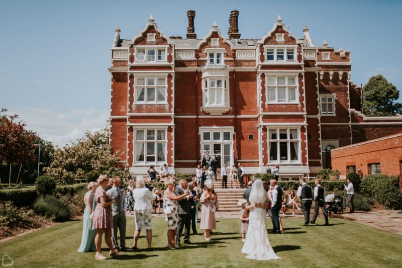 Wivenhoe House Hotel wedding venue