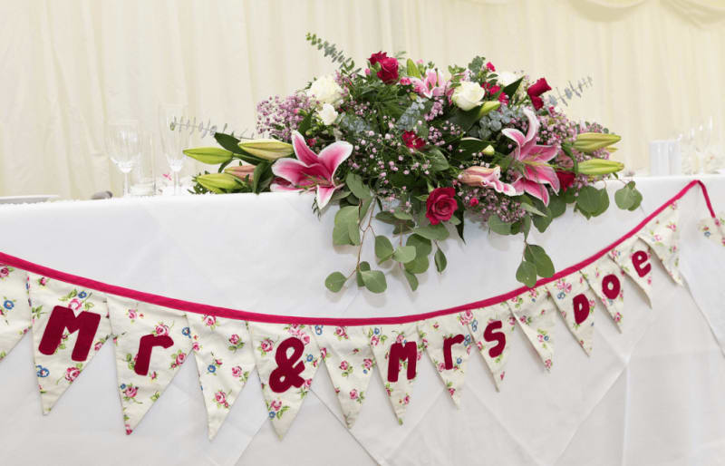 South West | Hampshire | Christchurch | Autumn | DIY | Classic | Marquee | Pink | White | Hotel | Real Wedding | Jennie Franklin #Bridebook #RealWedding #WeddingIdeas Bridebook.co.uk 