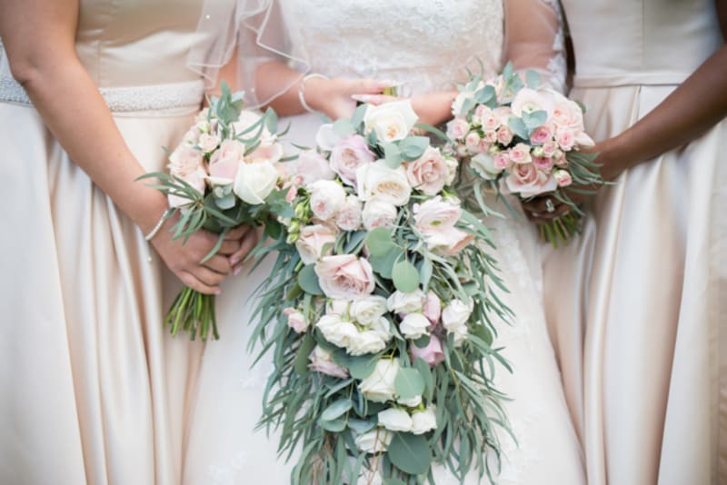 West Midlands | Staffordshire | Summer | Glamorous | Helicopter | Pink | Gold | Country House | Real Wedding | Kayleigh Pope #Bridebook #RealWedding #WeddingIdeas Bridebook.co.uk