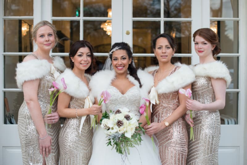 West Midlands | Warwickshire | Winter | Christmas | Pink | Gold | Country House | Real Wedding | Kayleigh Pope #Bridebook #RealWedding #WeddingIdeas Bridebook.co.uk 