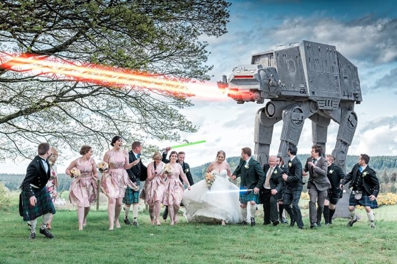 bridebook.co.uk star wars wedding