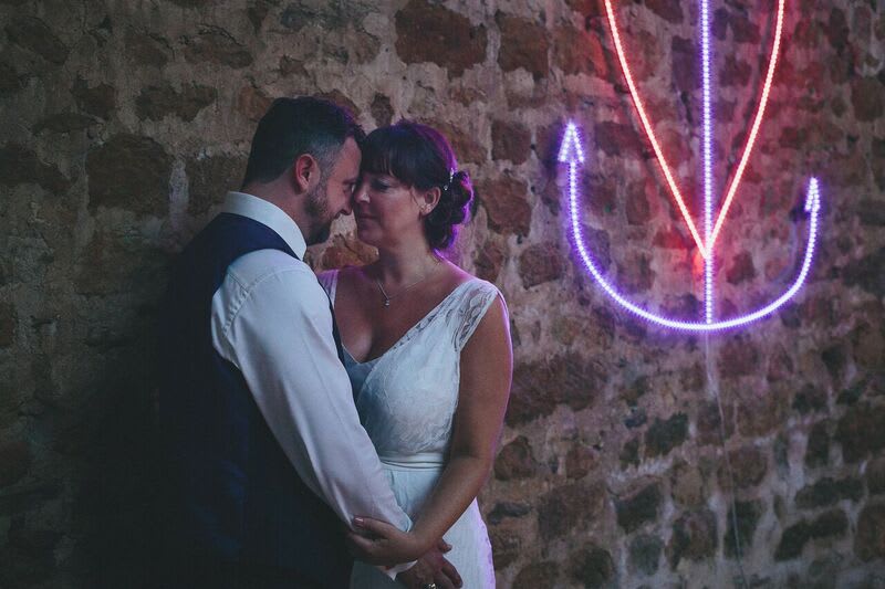 South West | Dorset | Bridport | Summer | DIY | Rustic | Blue | White | Barn | Real Wedding | Helen Lisk Photography #Bridebook #RealWedding #WeddingIdeas Bridebook.co.uk 