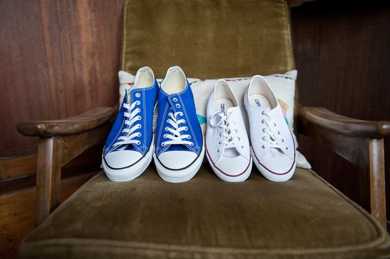 Bridebook.co.uk- his and hers converse shoes