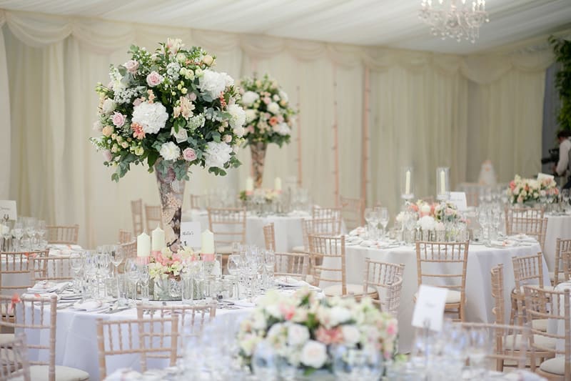 South West | Hampshire | Winchester | Summer | Classic | Country | Outdoor | Pink | Blue | Marquee | Real Wedding | Guy Hearn Photography #Bridebook #RealWedding #WeddingIdeas Bridebook.co.uk