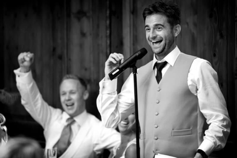 Bridebook.co.uk- best man speech usher cheering