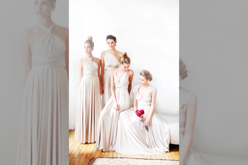 bridebook.co.uk twobirds champagne dresses