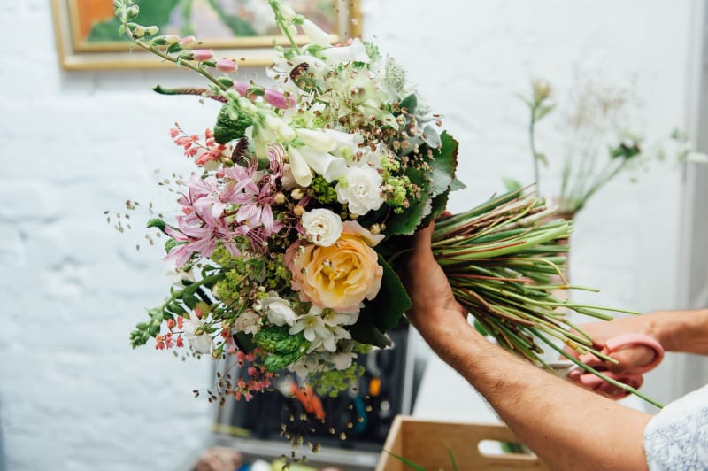 baby's breath bridesmaid bouquet cost