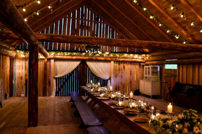 Wedding Prices Venue Advice Bridebook Bridebook Co Uk Rustic Barn Venue Candlelit Trestle Table Wedding Reception