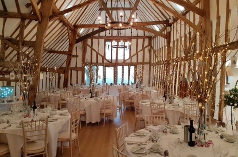 Beautiful rustic barn wedding venue