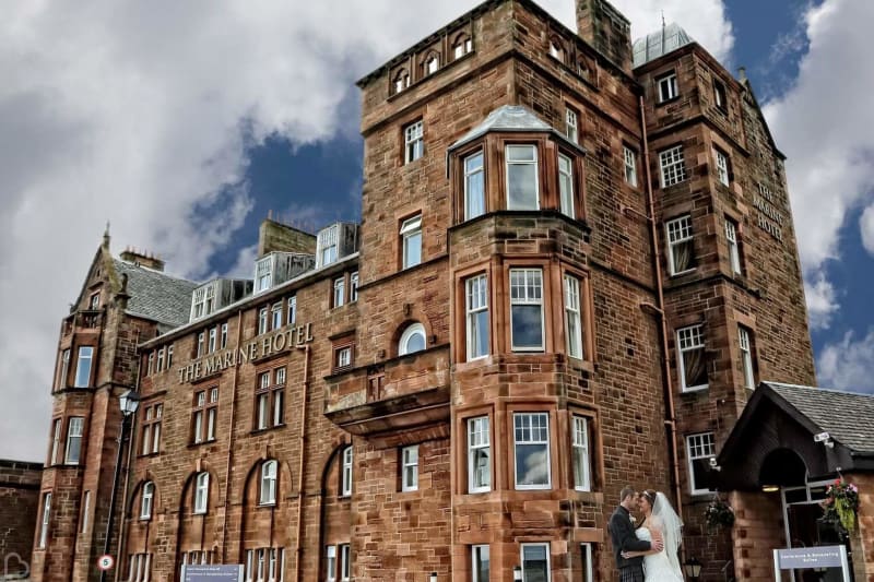 marine hotel troon a hotel wedding venue in the uk