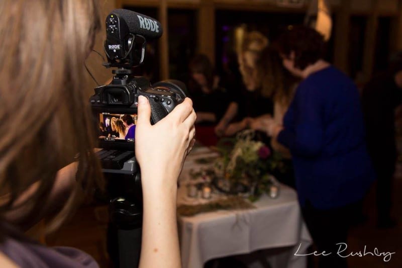bridebook.co.uk Wedding Videographer filming
