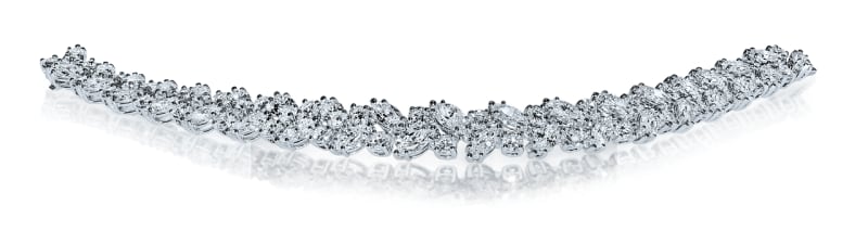 Diamond necklace 60th Wedding Anniversary gift