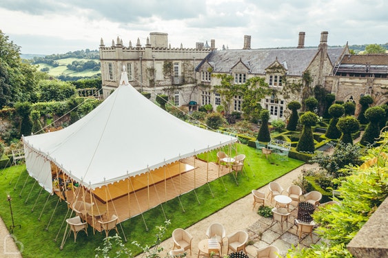 Idyllic outdoor space wedding venue in the UK