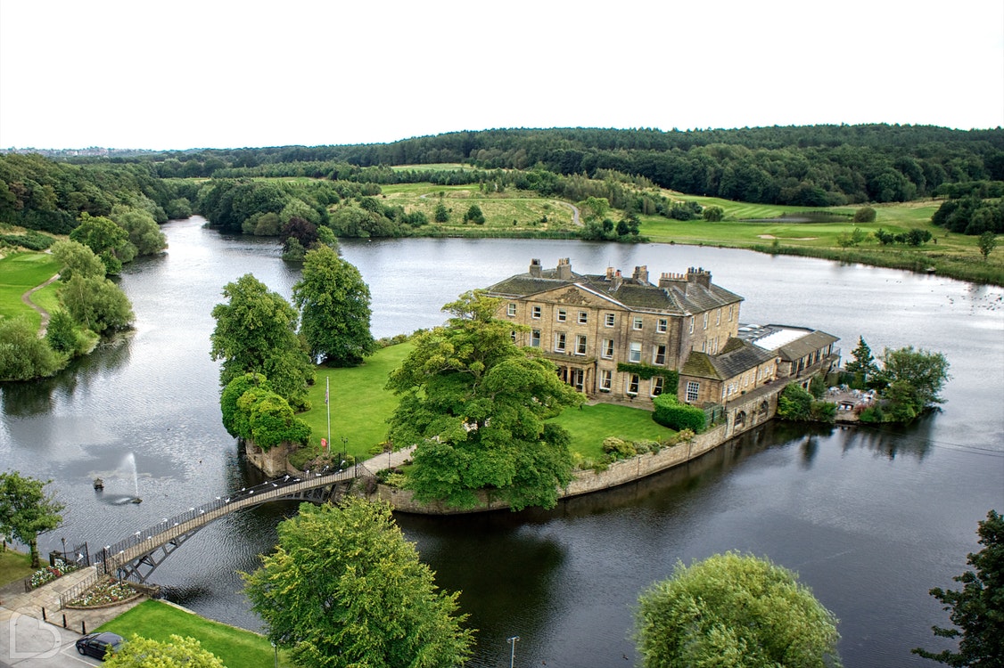 Fairy tale wedding venue in the UK with stunning water views