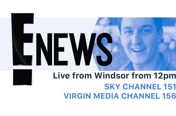 hamish shephar photo next to e! news logo