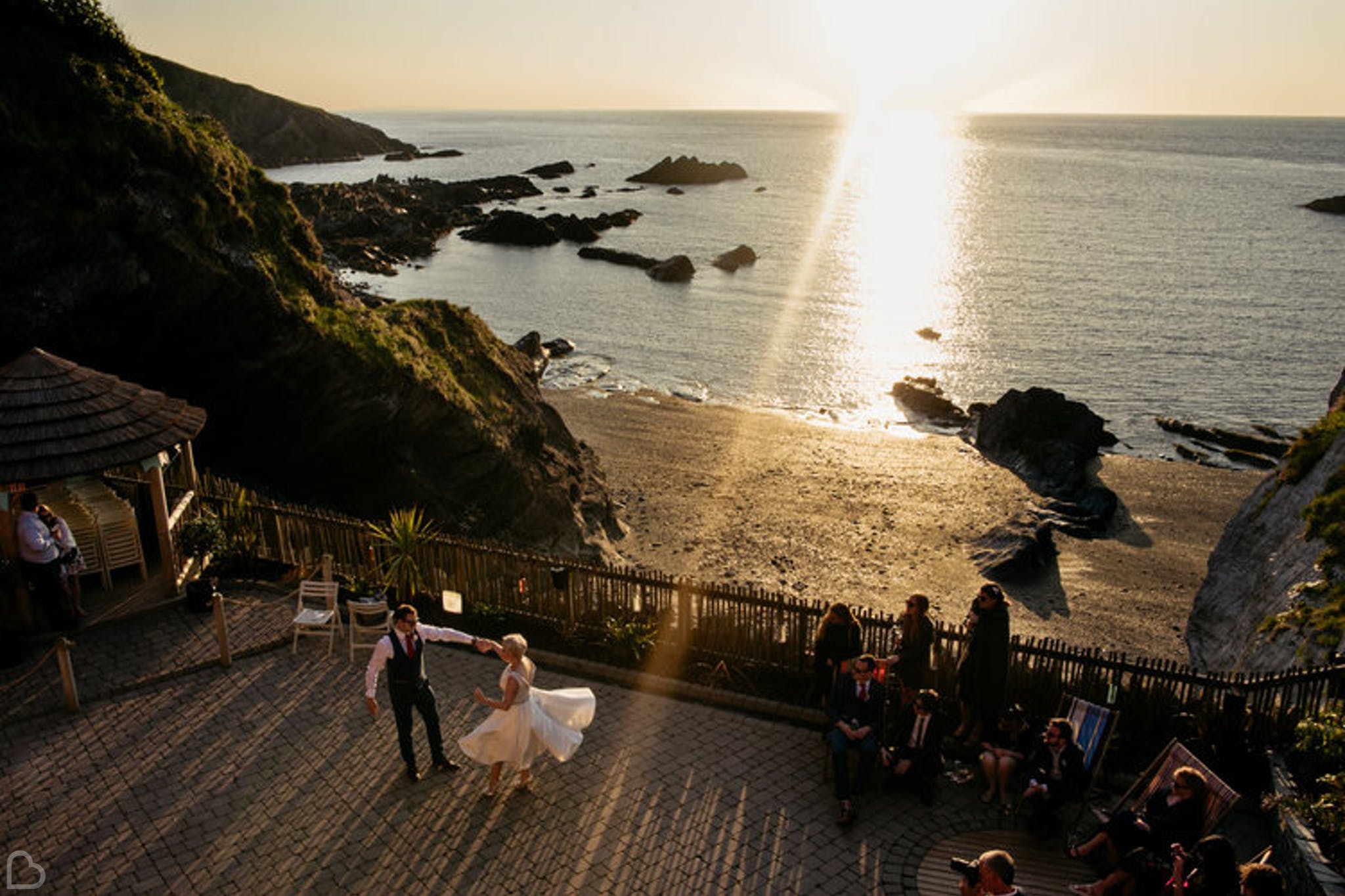 tunnels beaches a beach wedding in devon