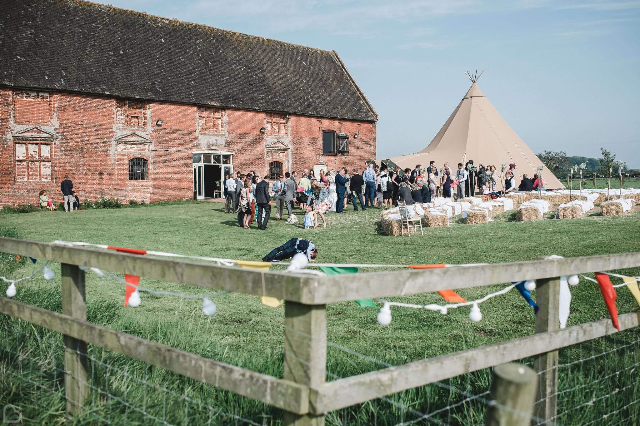 godwick great hall wedding party going on