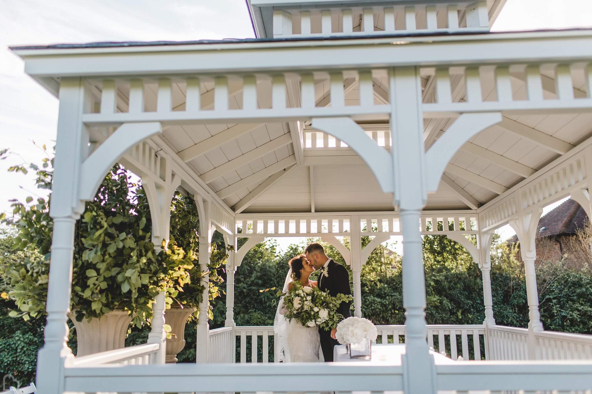 The Old Vicarage Wedding Venue Gazeebo