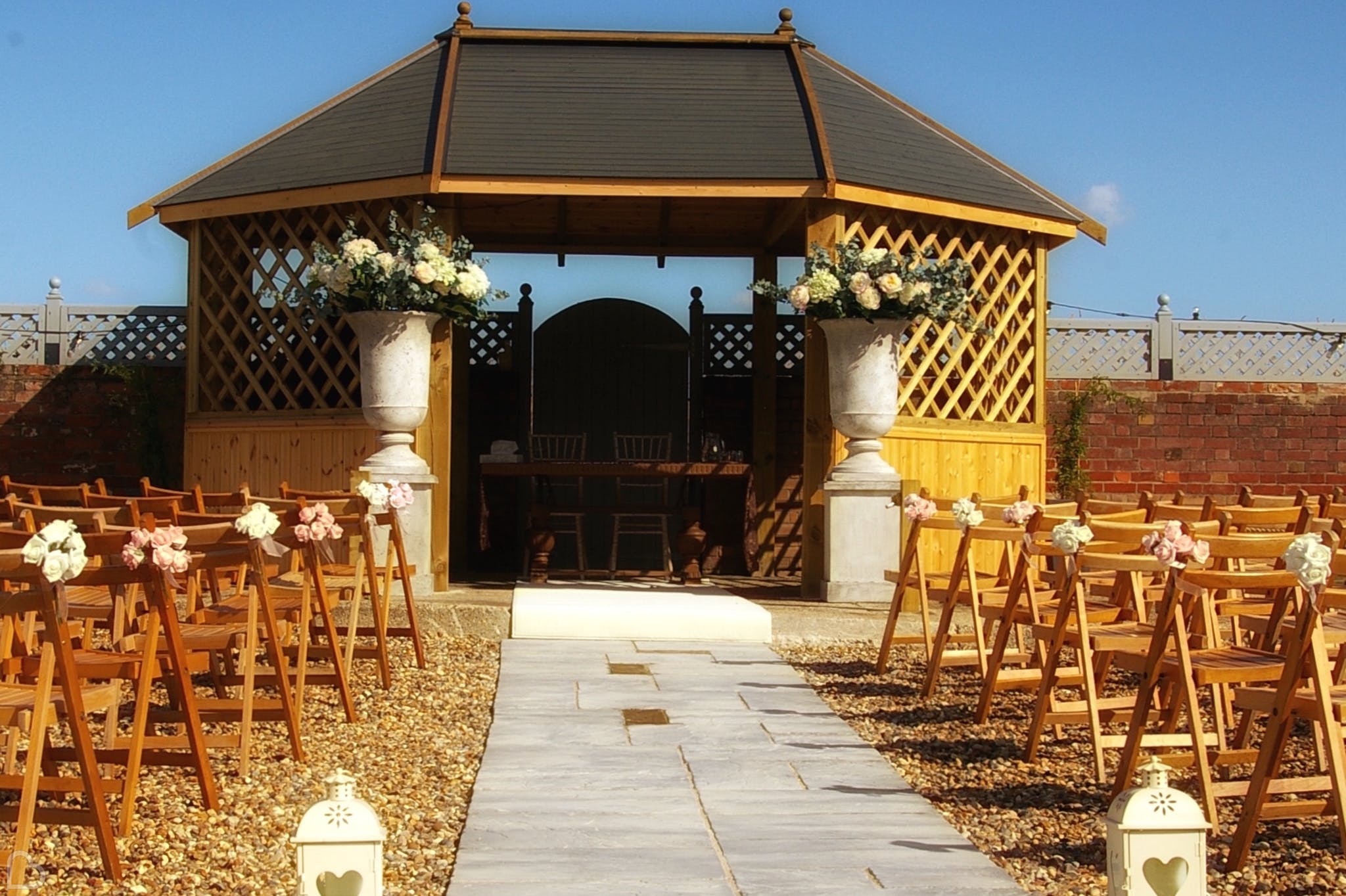 Rickwill Gazeebo Outdoor Wedding Venue Essex