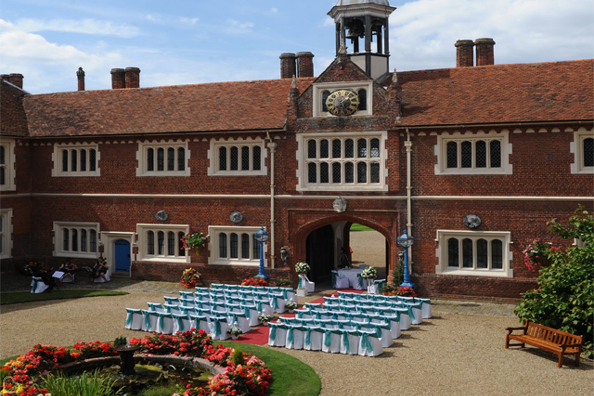 Gosfield Hall Wedding Venue