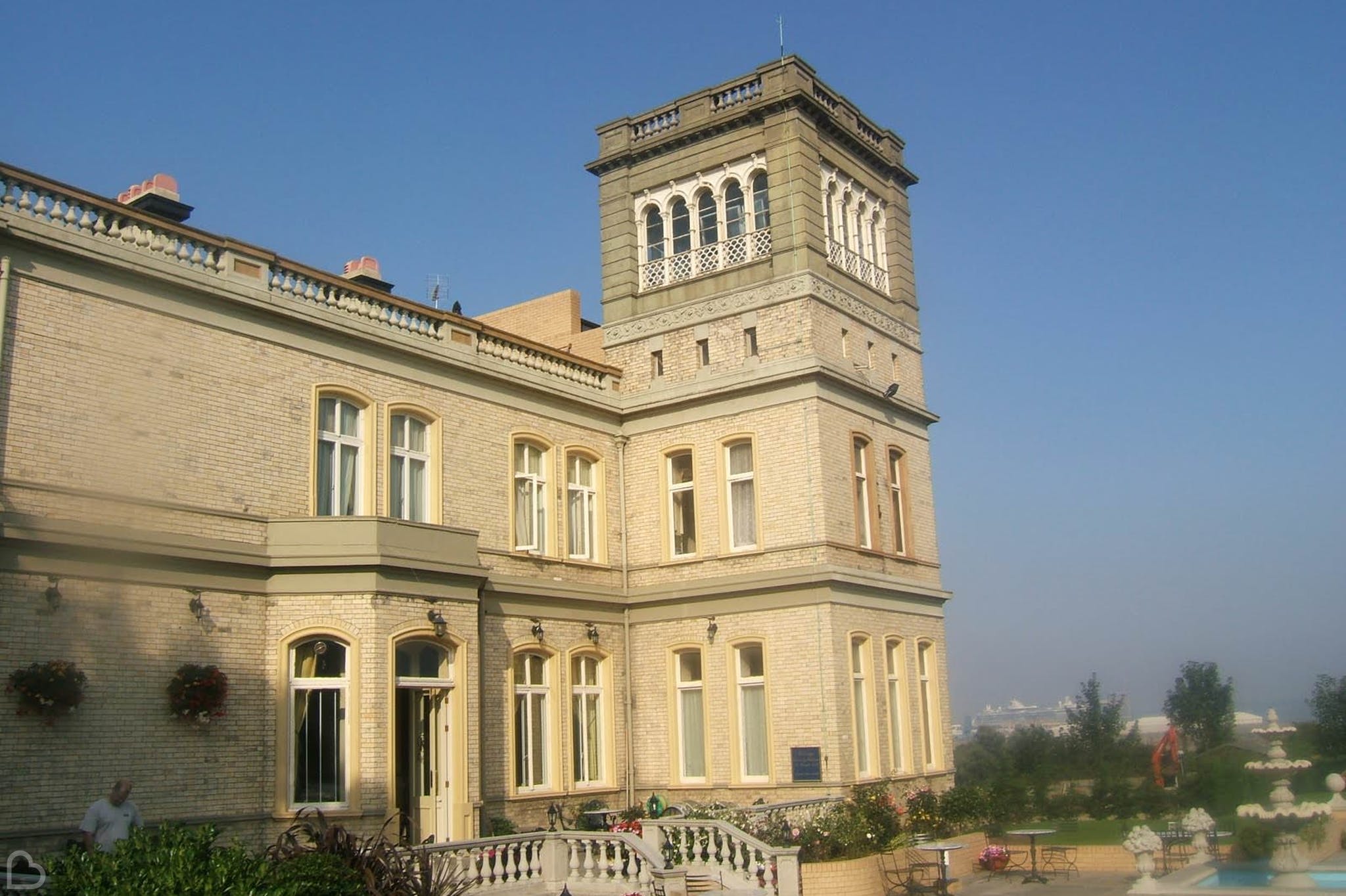 The Tower Hotel on a sunny day