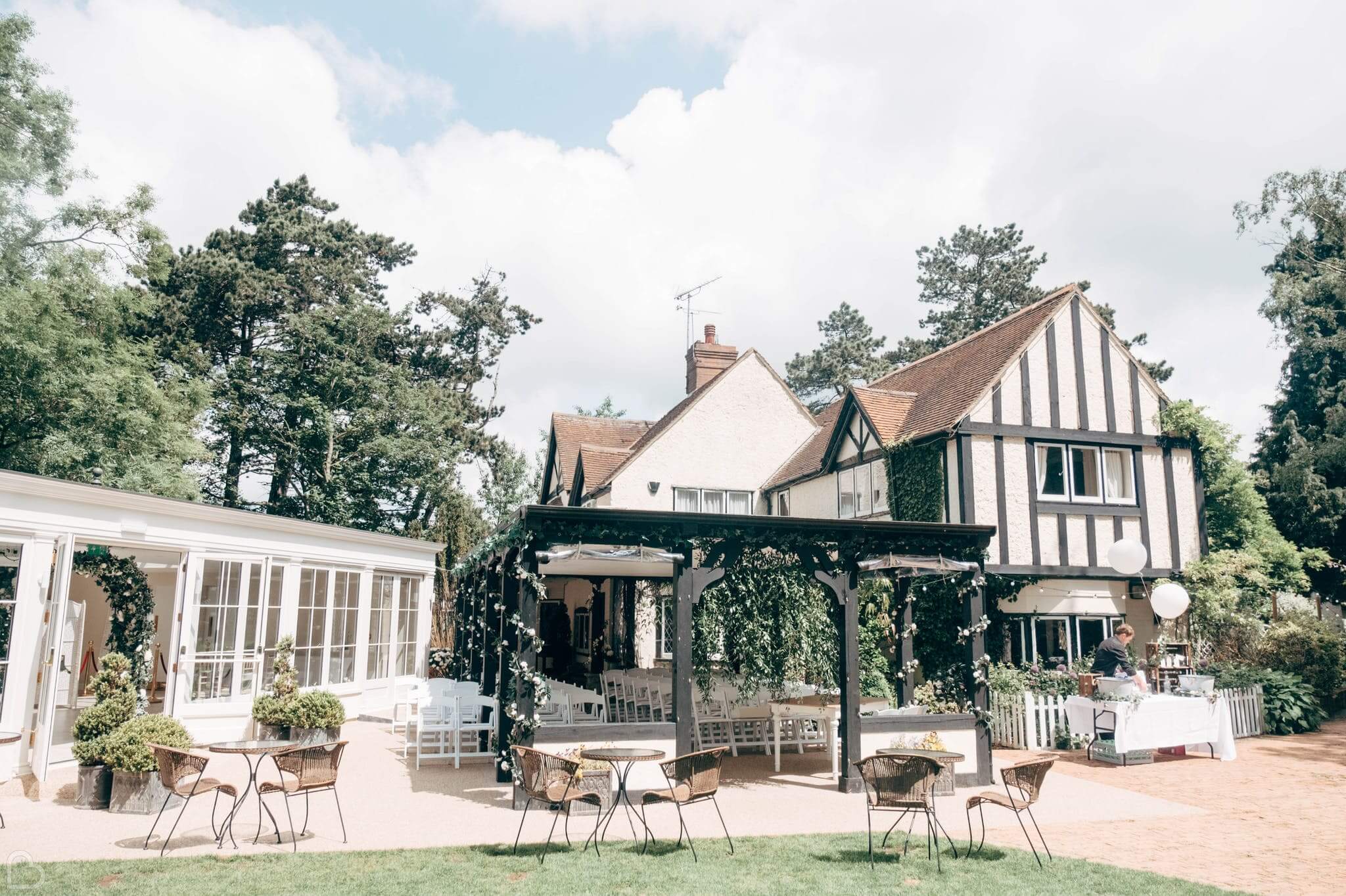 Hayne house on a sunny day
