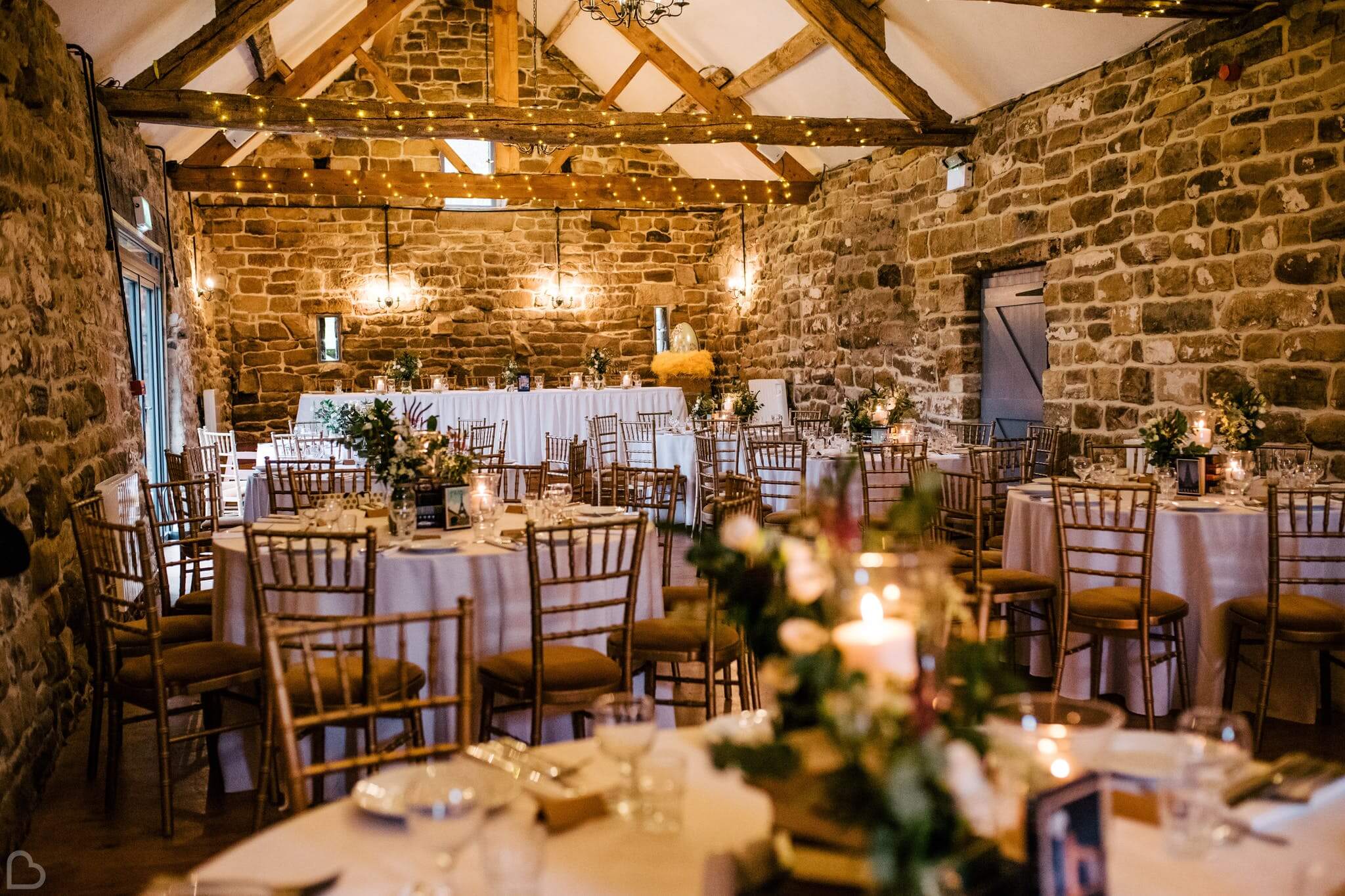 Danby Castle dinner hall