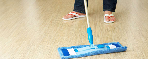 cleaning premises