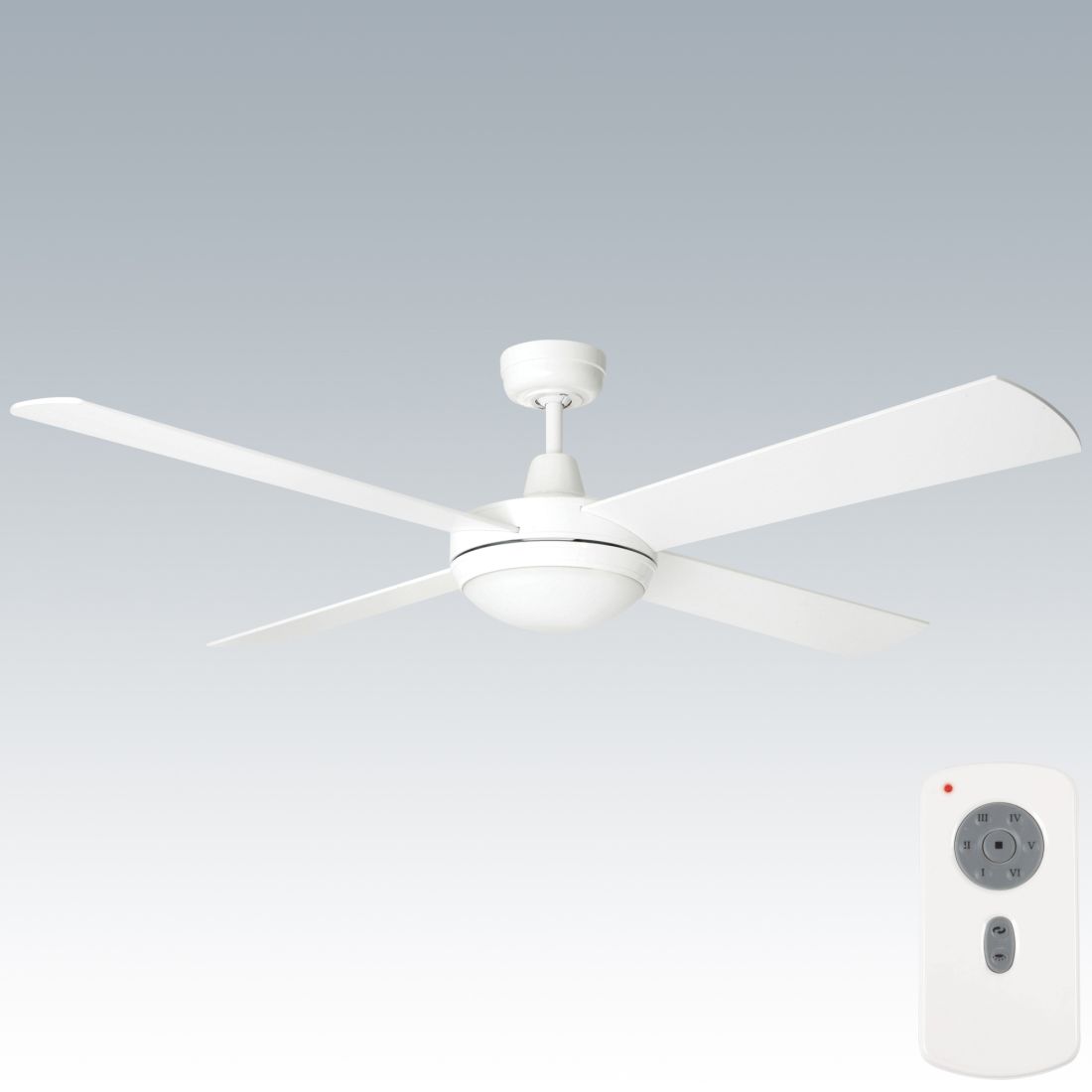 52in. DC Ceiling Fan with Light Brilliant