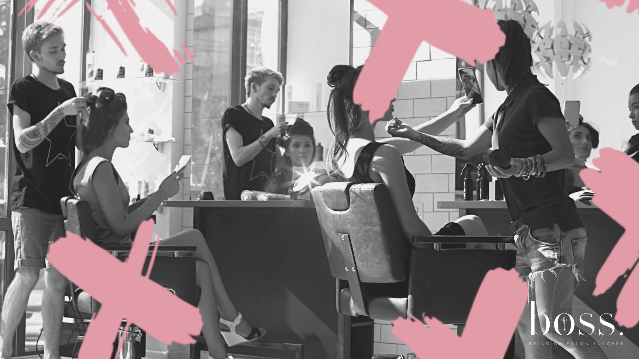 Busy Salon with the Right Marketing Techniques