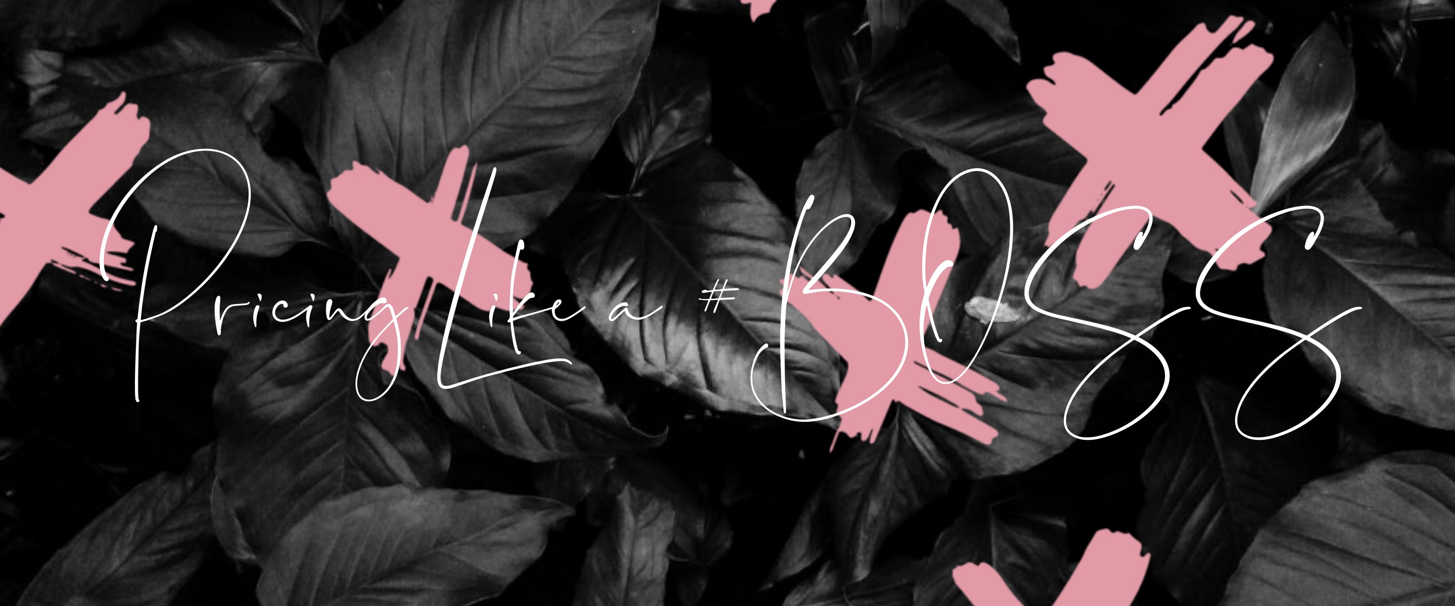 Pricing Like a #BOSS online course for salon owners to easily work out how to price their treatments in their business, to run a successful business