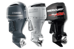 Yamaha, Suzuki, and Mercury outboard motors