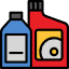 bottles of motor oil