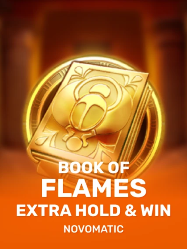 Book of Flames Extra Hold & Win - Novomatic