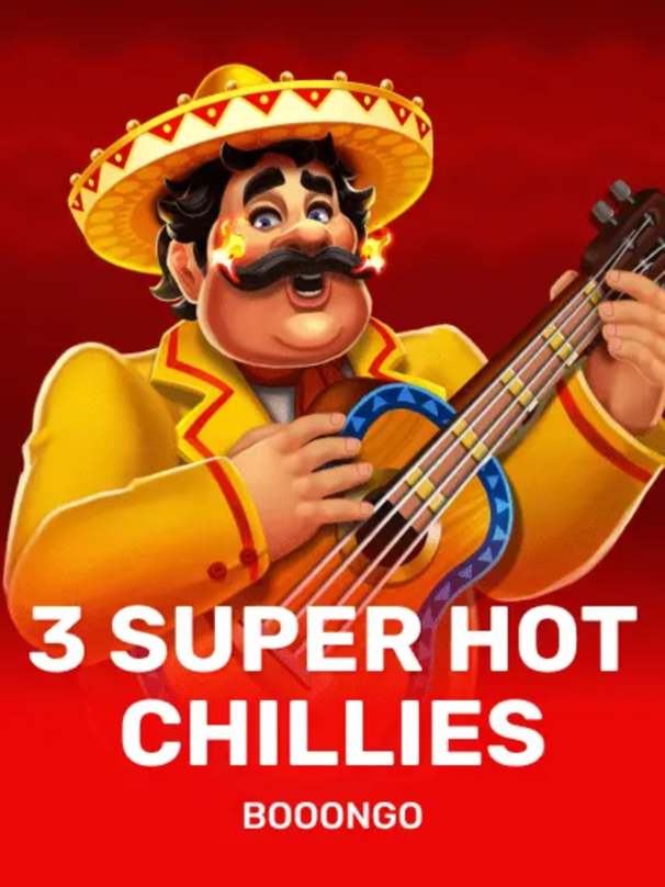 3 Super Hot Chillies - Booongo