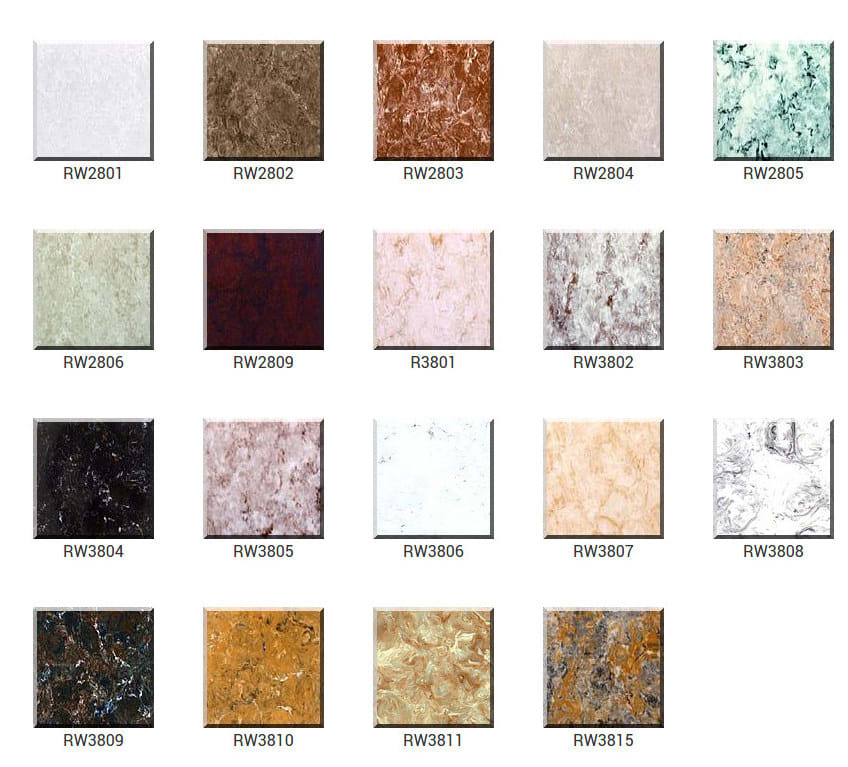 Mramor Изготовление, ремонт, модернизация торговой и корпусной мебели в Москве - Искусственный камень (акрил)